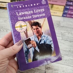 Lawman Lover by Saranne Dawson 1999 Harlequin‎ Intrugue Romance Paperback